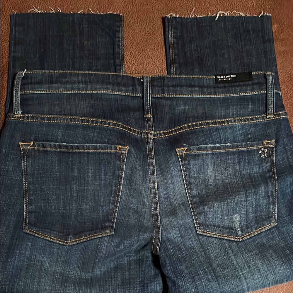 Black Orchid Harper Skinny Boyfriend Crops